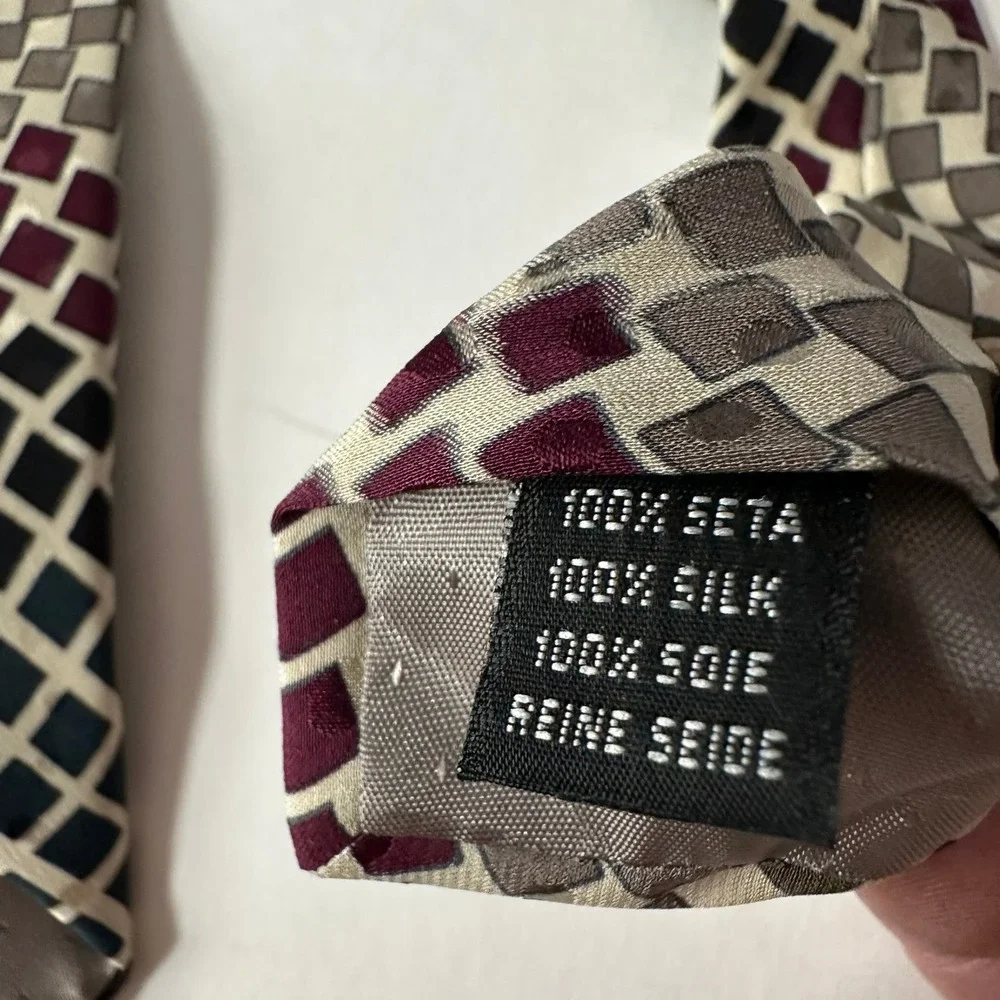 Bachrach silk necktie